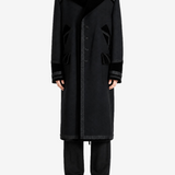 Black jacket, front view