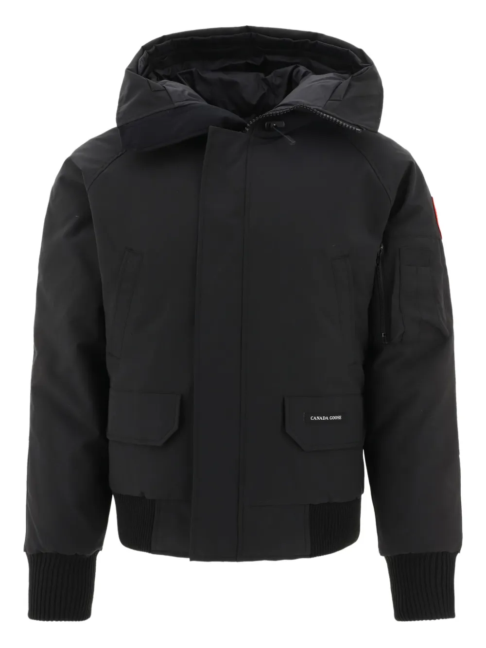 Black jackets-coats, front view