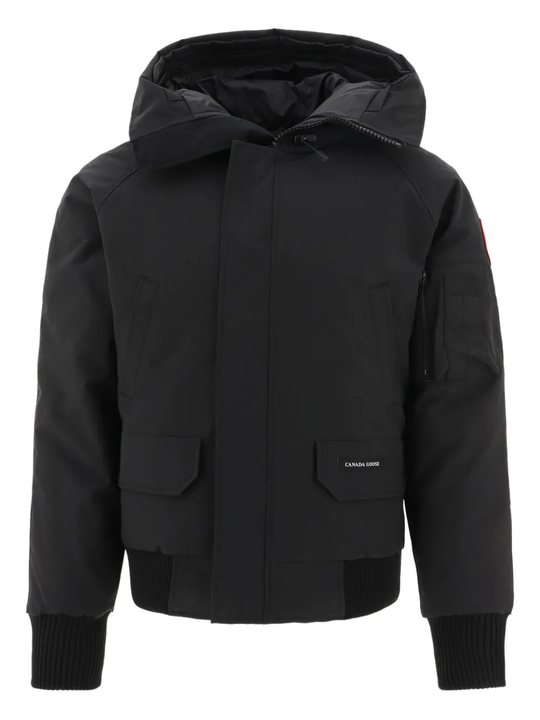 Black jackets-coats, front view