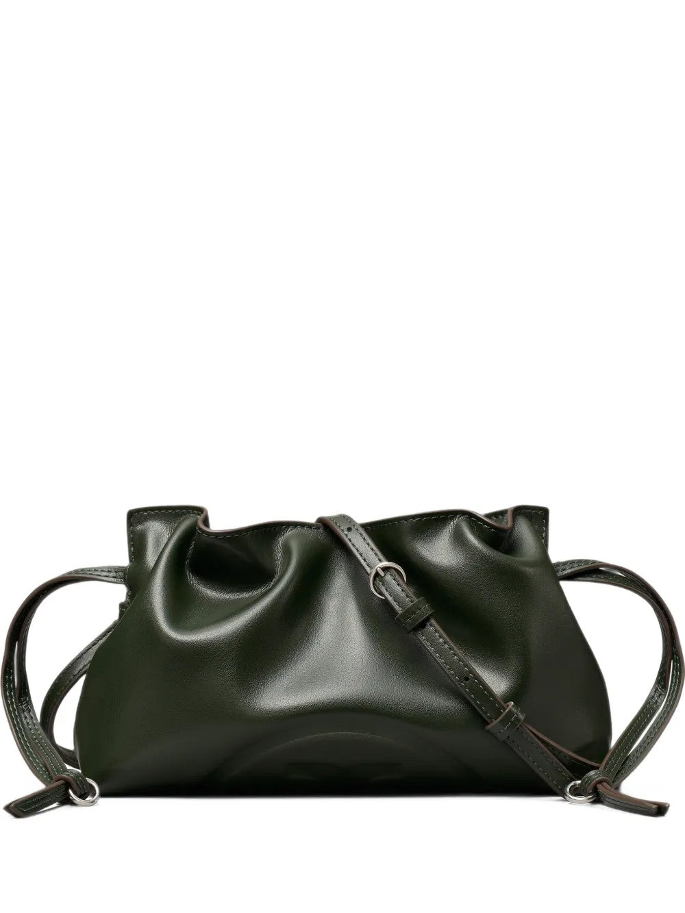 Green bag, front view