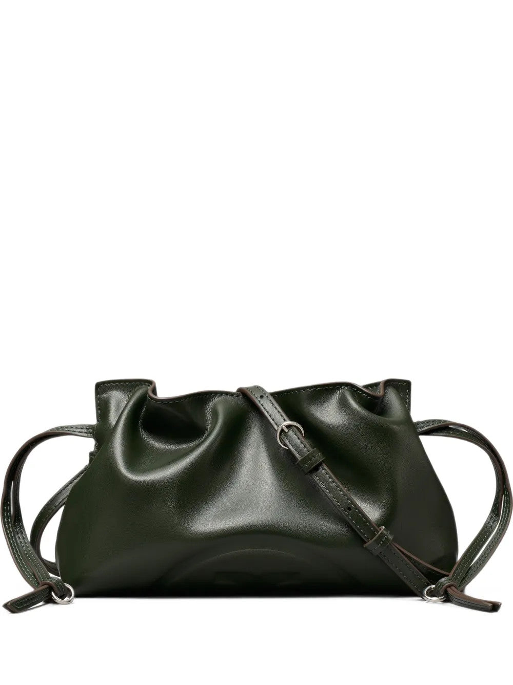 Green bag, front view