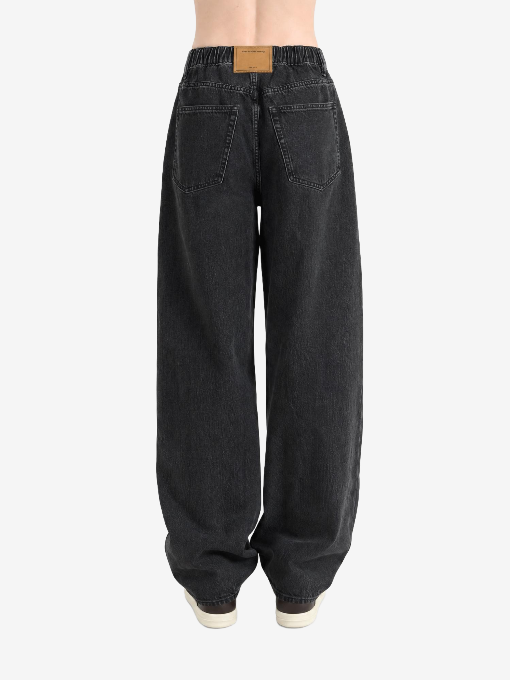 Black jeans, full body view