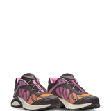 Brown sneakers, side view