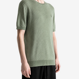 POLO RALPH LAUREN - Men Short-Sleeve Cotton Rib Stitch Crewneck Pullover Sweater