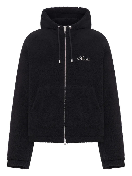Black hoodie, front view