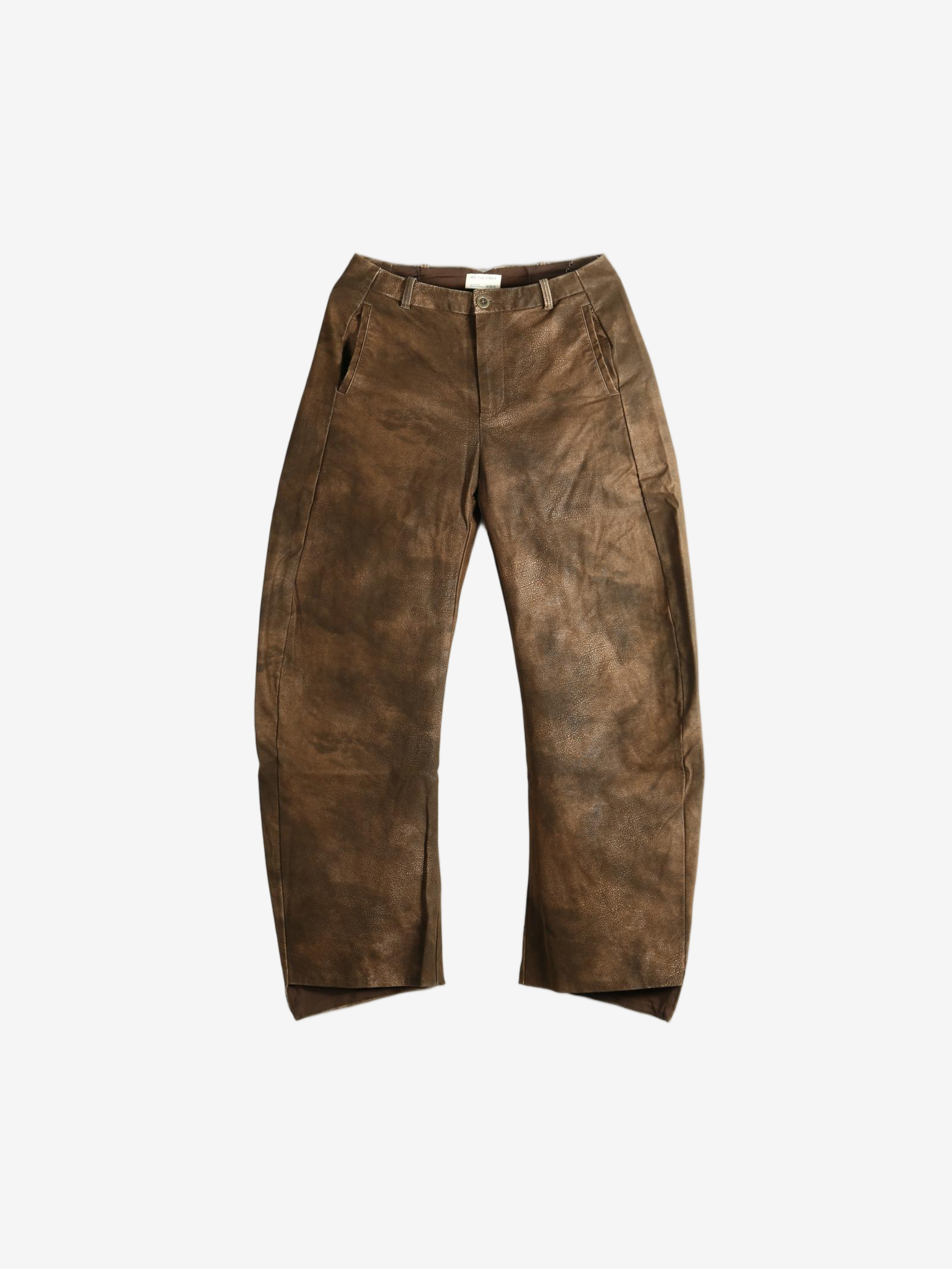 Brown pants, front view