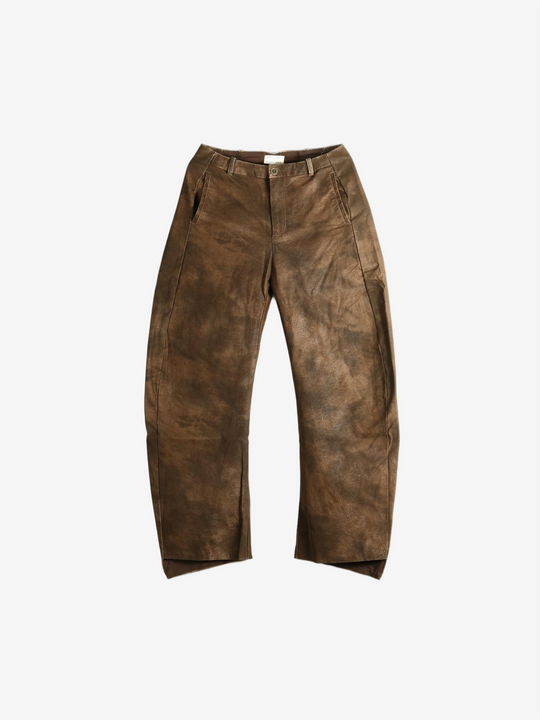 Brown pants, front view