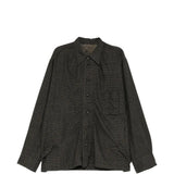 ZIGGY CHEN - Men Side Tab Spraead Collar Shirt