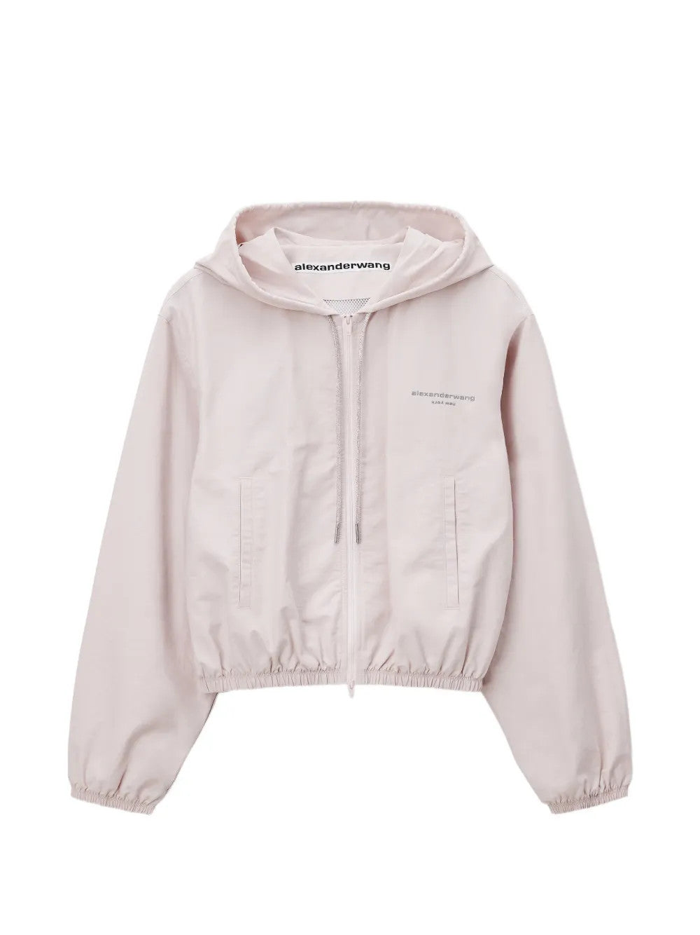 Pink jacket, front view