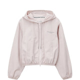 Pink jacket, front view