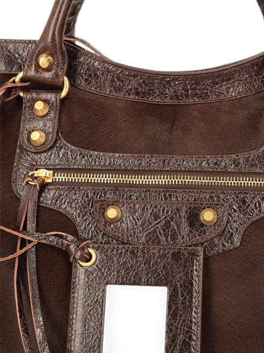 Brown bag, front view