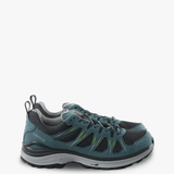 Green shoes, side view