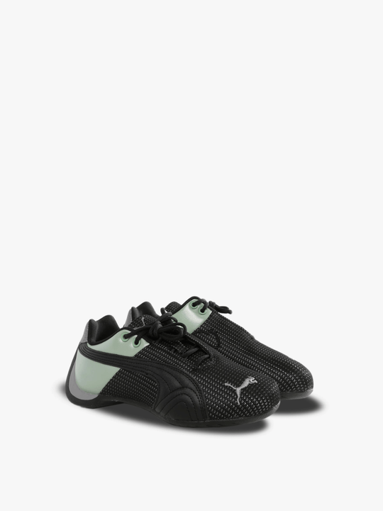Black sneakers, side view