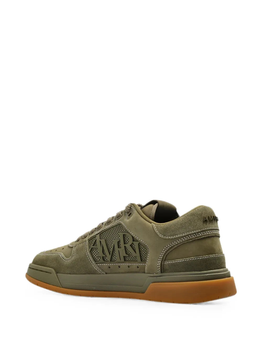 Green shoes, side view