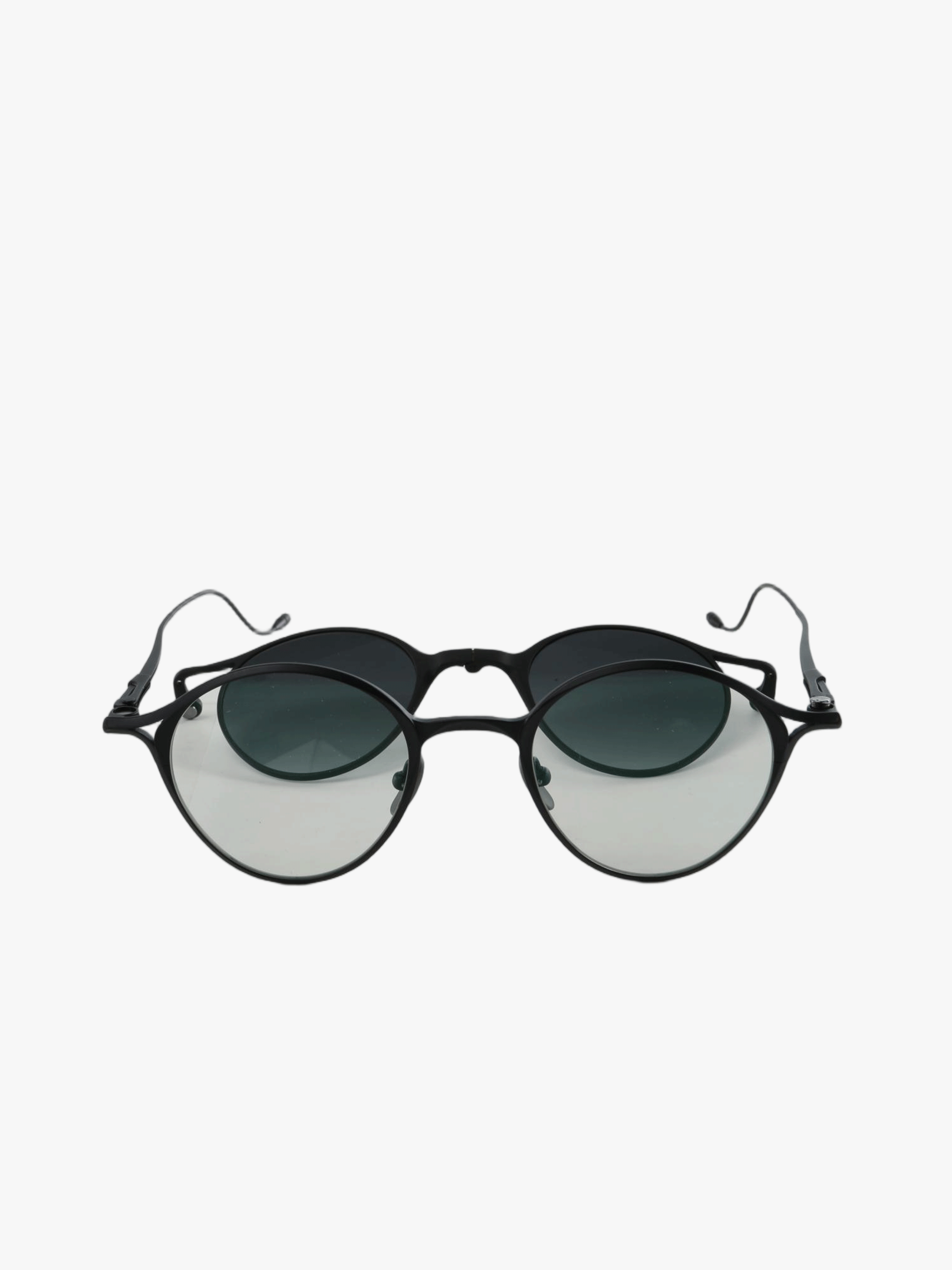 Black eyewear, front view