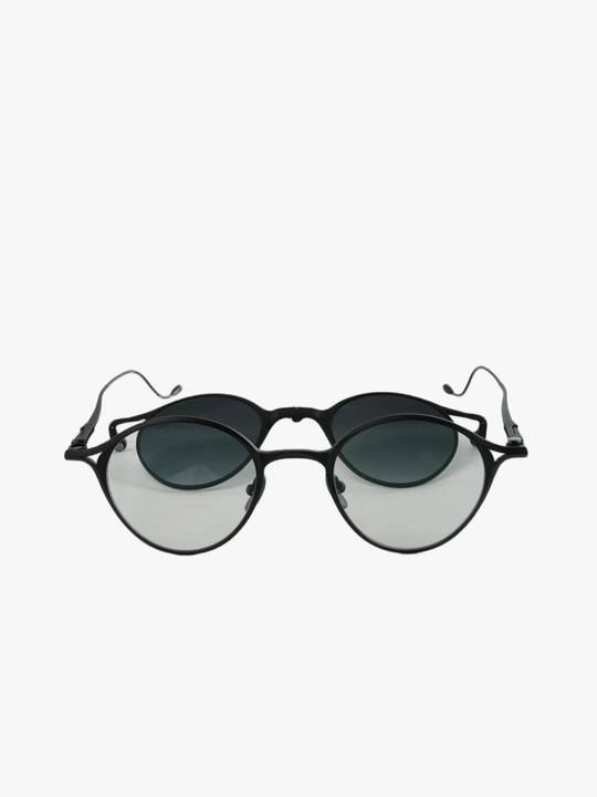 Black eyewear, front view