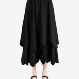 Black skirt, front view