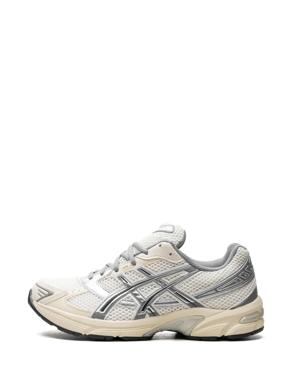 Grey shoes, side view