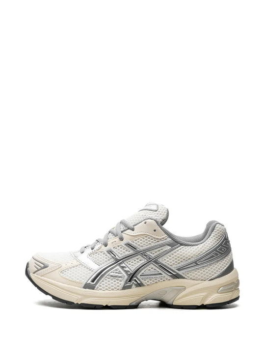 Grey shoes, side view