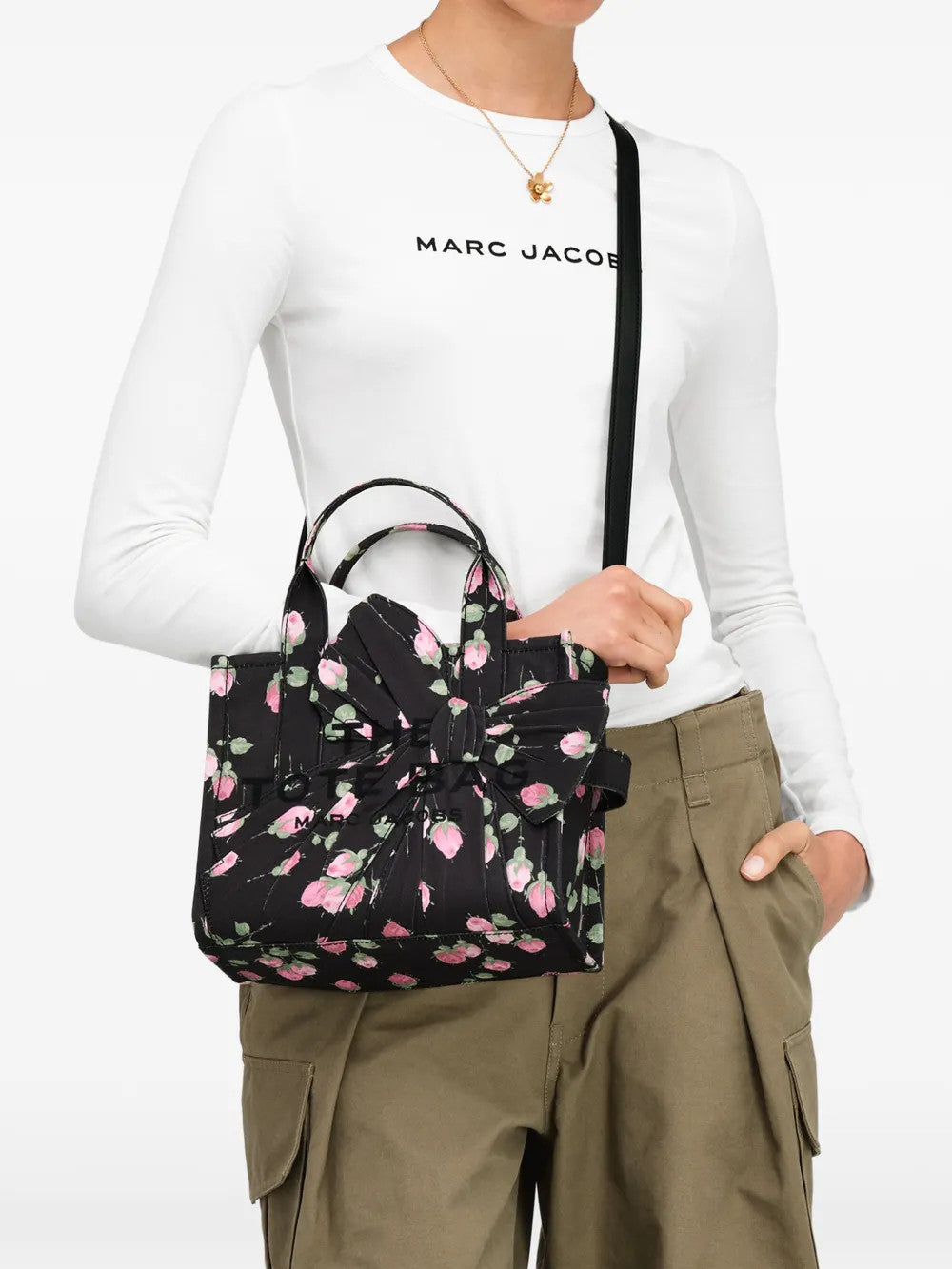 Black bag, front view