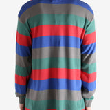 Grey shirt worn by a person, showing the shirt's fit