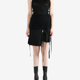 Black top, full body view