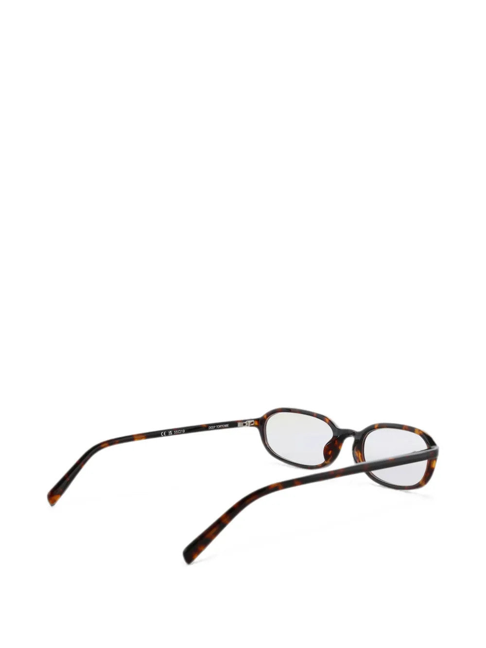 Brown eyewear, front view