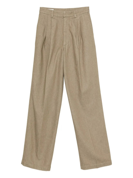 Tan pants, front view