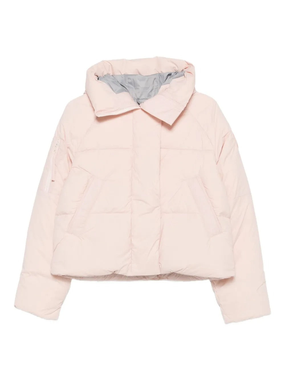 Pink jacket, front view