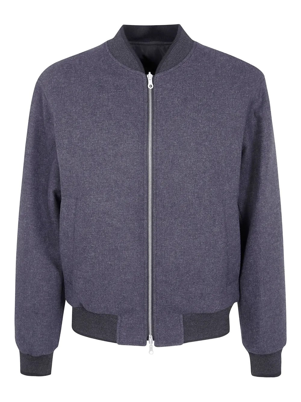 Gray jacket, front view