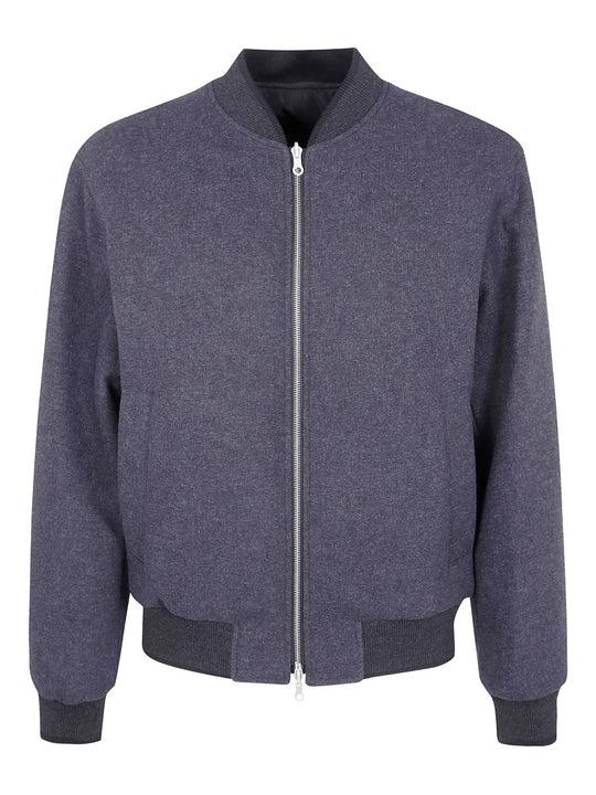 Gray jacket, front view