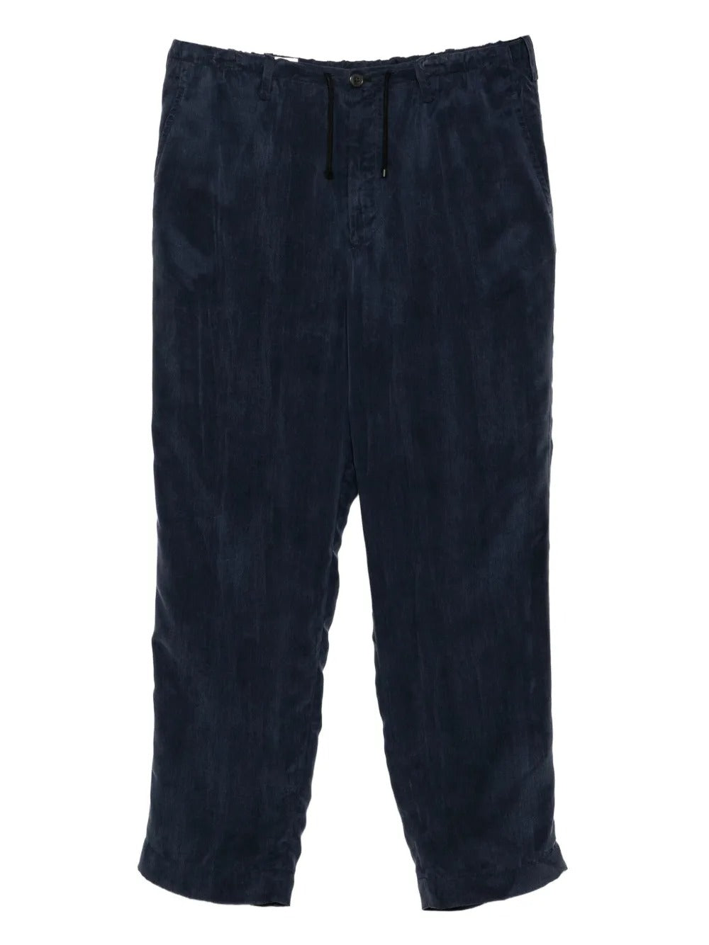 Navy pants, front view