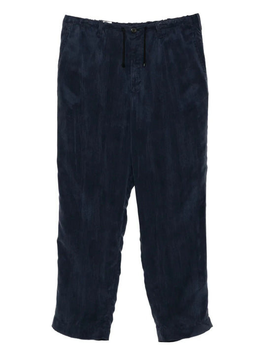 Navy pants, front view