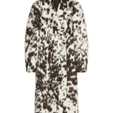 Brown coat, front view