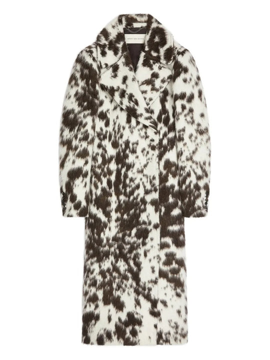 Brown coat, front view