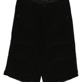 Black shorts, front view