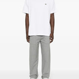 White T-shirt, full body view