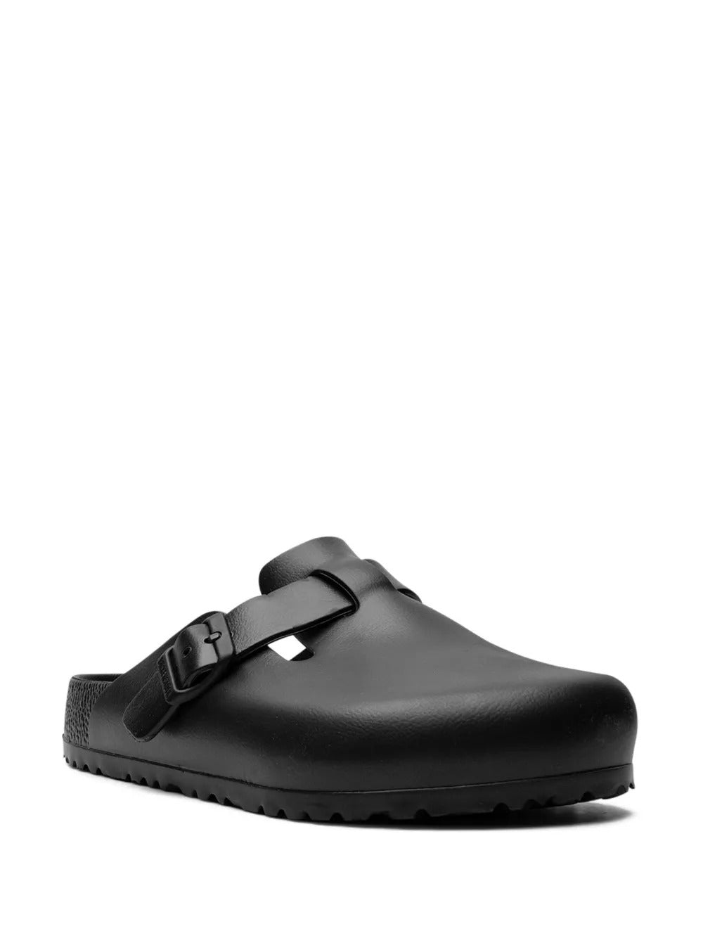 Black sandal, side view