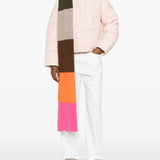 Pink jacket, full body view