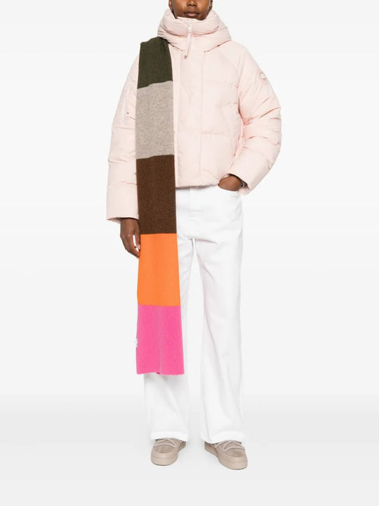 Pink jacket, full body view