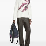 Black pants, full body view