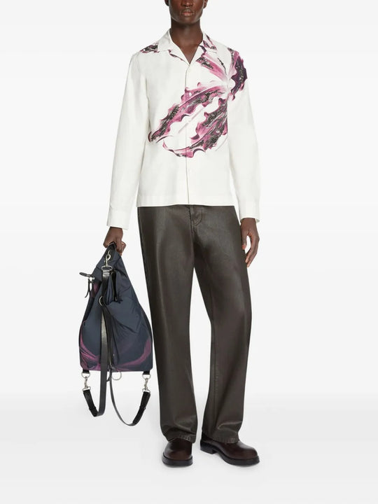 Black pants, full body view