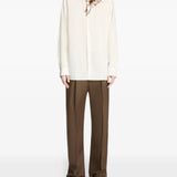 White shirt, full body view