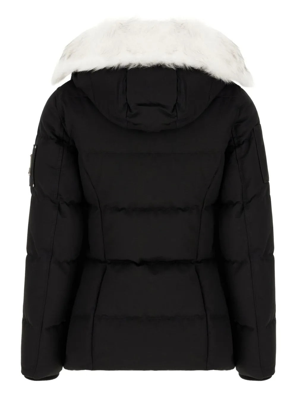 Black jacket, back view