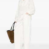 White shirt, full body view