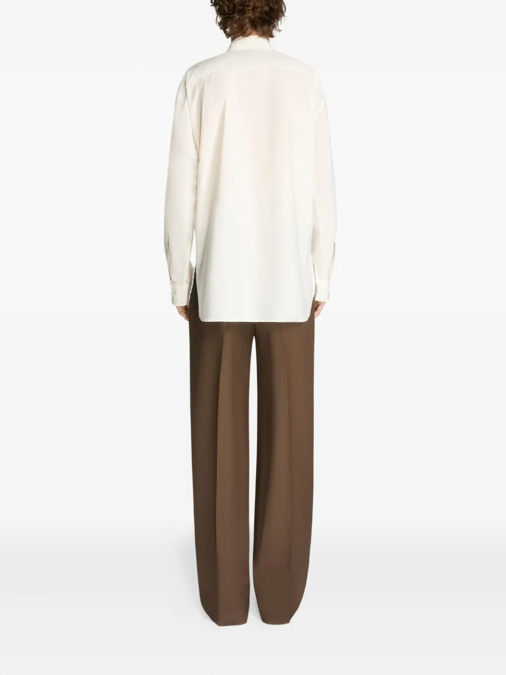 White shirt, full body view