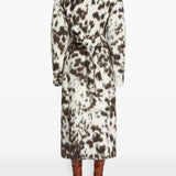 Brown coat, full body view