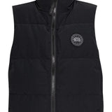 Black vest, front view