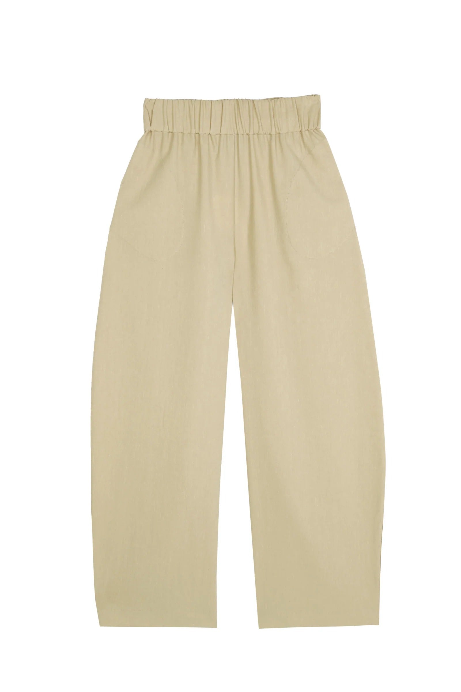 Tan pants,front view