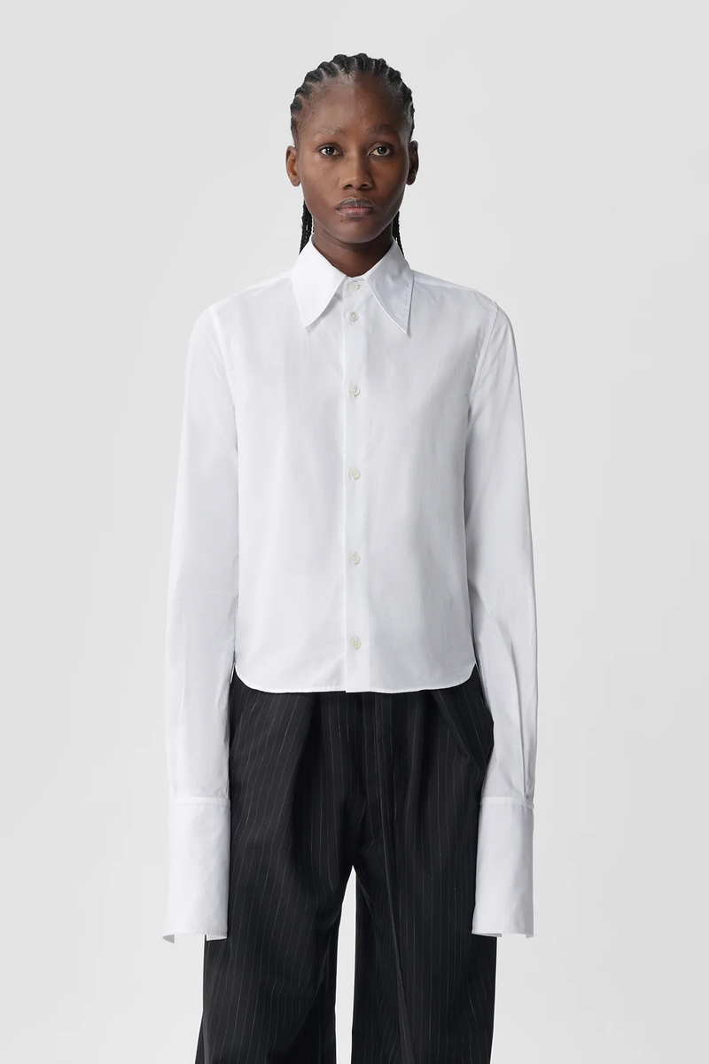 ANN DEMEULEMEESTER - Women Kareena Fitted Cufflink Shirt